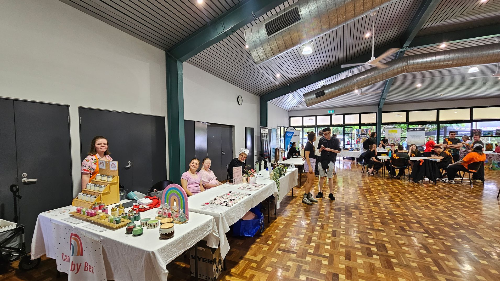 Event Day Setup at FUNctional Market Day Event Day Setup at FUNctional Market Day