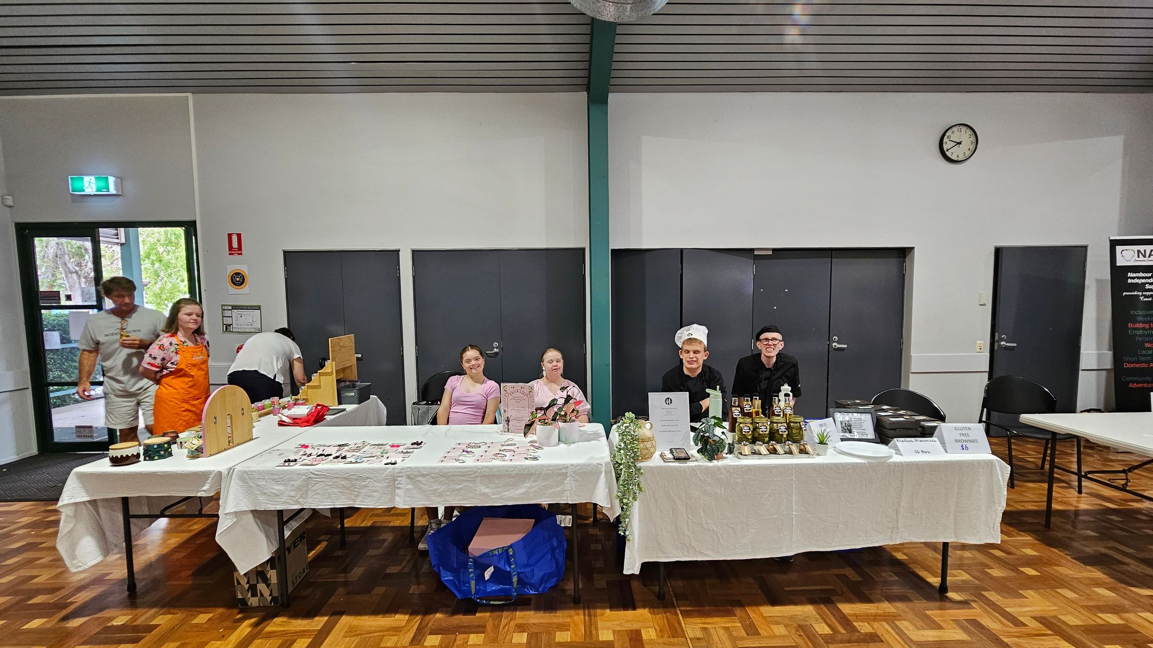 Event Day Setup at FUNctional Market Day Event Day Setup at FUNctional Market Day