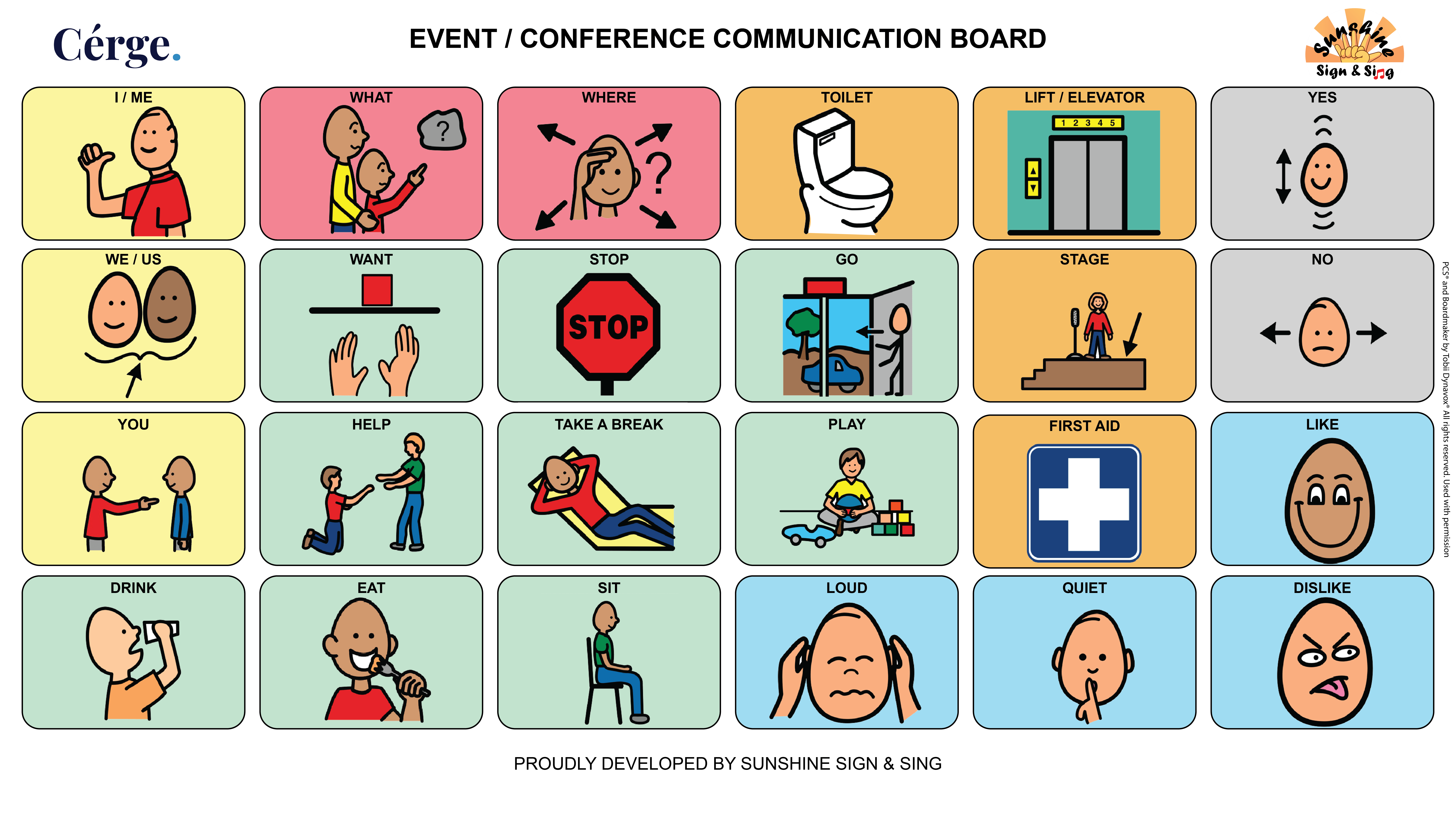 Membership/Club communication board