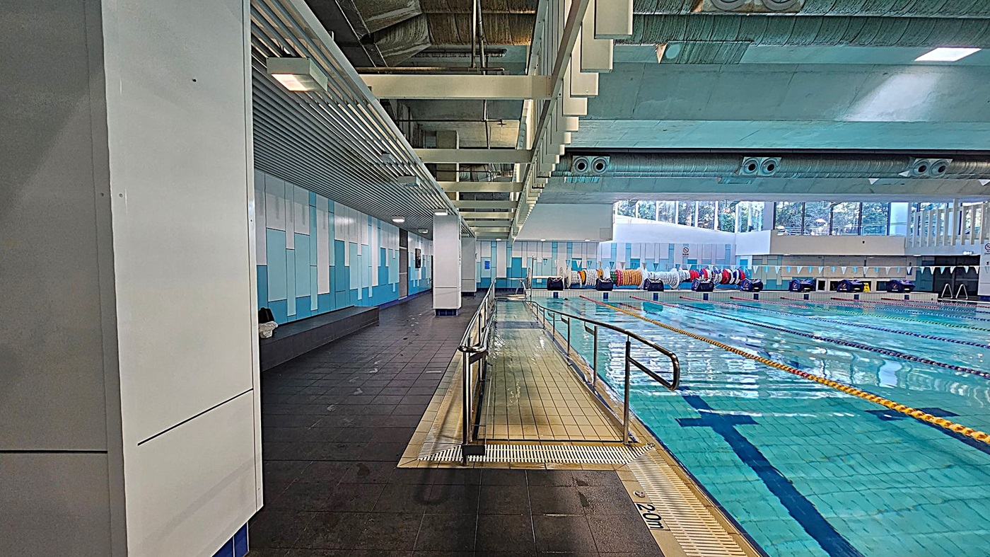 Indoor Pool at QUT Sport Fitness and Aquatic Centre